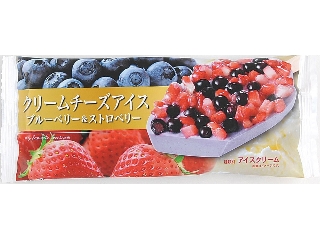 ミニストップ クリームチーズアイス ブルーベリー&ストロベリー