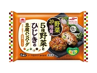 あけぼの Let’s ベジランチ 5種野菜とひじきの豆腐ハンバーグ 袋6個