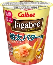 カルビー Jagabee 明太バター味 カップ38g