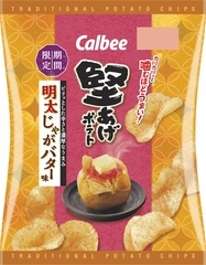 カルビー 堅あげポテト 明太じゃがバター味 袋60g