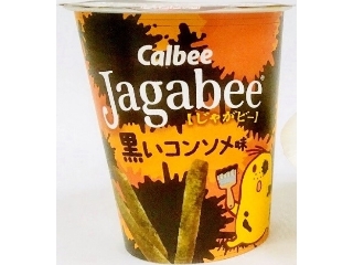 カルビー Jagabee 黒いコンソメ味 カップ38g