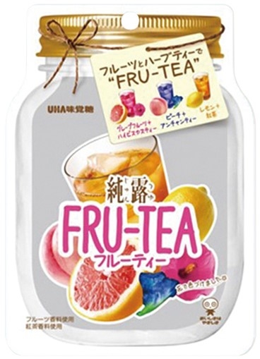 「UHA味覚糖 純露FRU‐TEA」の商品情報