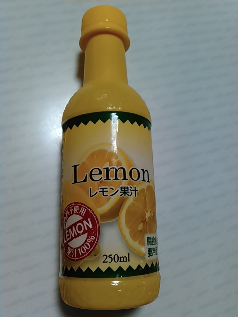 「神戸物産 レモン果汁」の商品情報