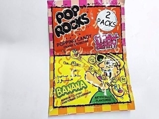 「ポップロック ツインパック ストロベリー&バナナ」の商品情報