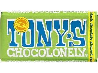 トニーズチョコロンリー ダークチョコレート51％ アーモンドシーソルト 180g