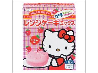 「ニップン キティ レンジケーキミックス いちご味」の商品情報