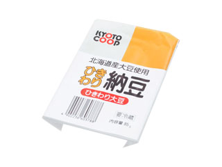 「京都生活協同組合 ひきわり納豆」の商品情報