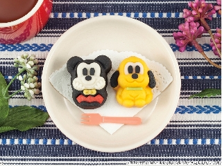 バンダイ 食べマス Disney New Year ver. ミッキー&プルート パック2個