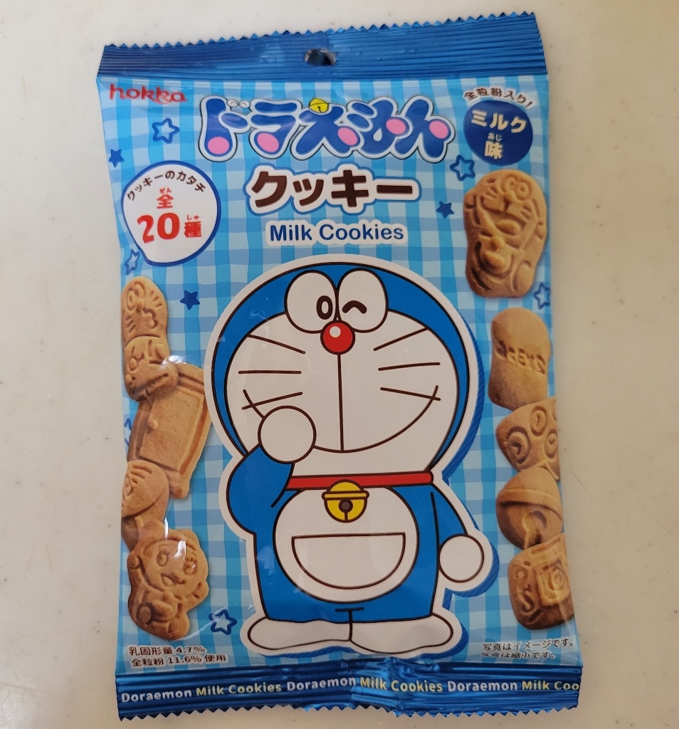 ドラえもんクッキー新発売､かわいいキャラが勢ぞろい