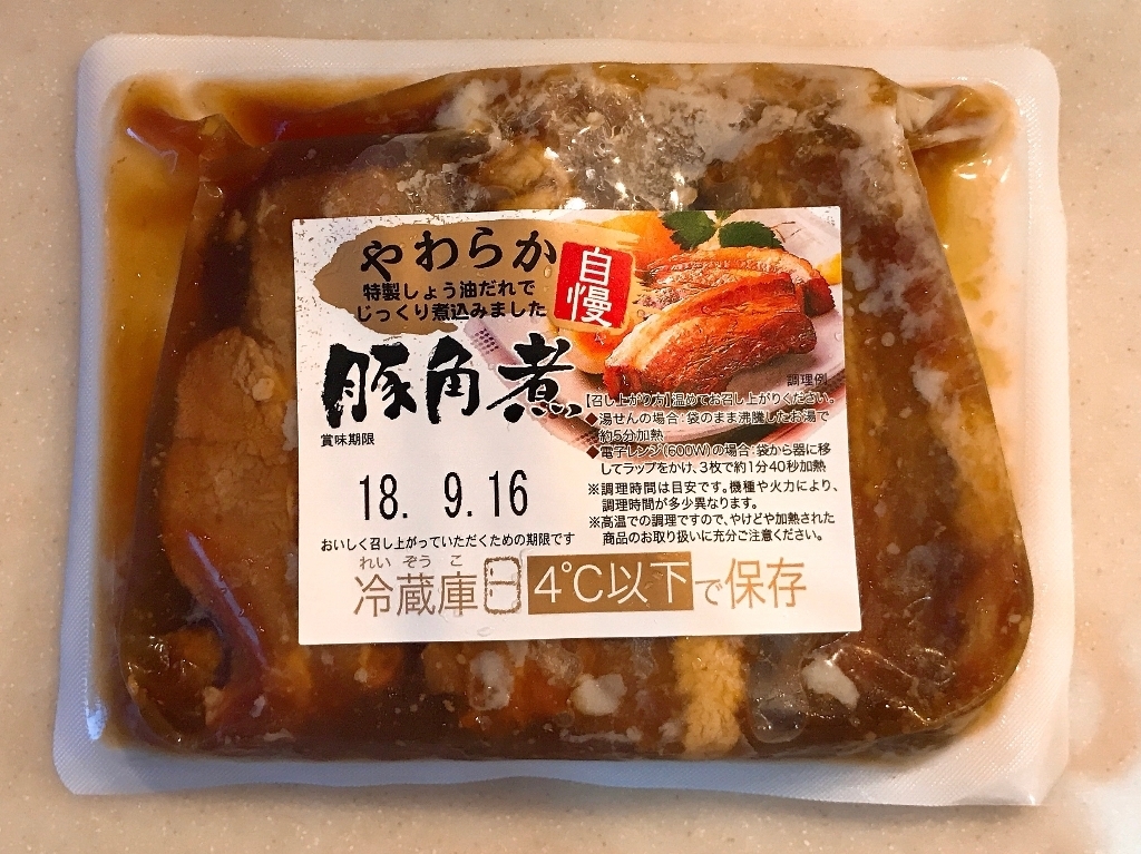 「米久 やわらか自慢 豚角煮」の商品情報