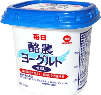 「毎日 酪農ヨーグルト 低脂肪」の商品情報