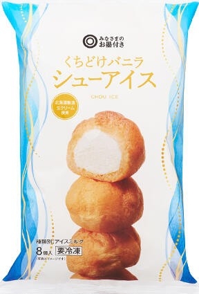 くちどけバニラシューアイス
