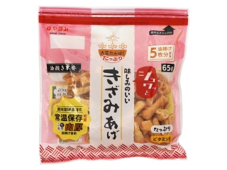 ジュワッと味しみのいいきざみあげ