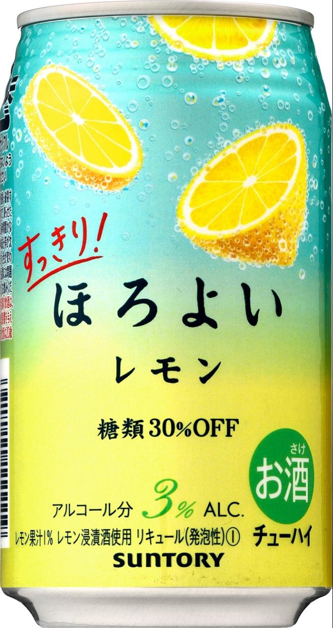 チューハイおすすめランキング！第10位：サントリー『すっきりほろよい レモン』