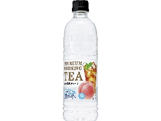 サントリー 天然水 PREMIUM MORNING TEA 白桃 ペット550ml