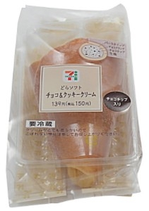 セブン-イレブン どらソフトチョコ＆クッキークリーム