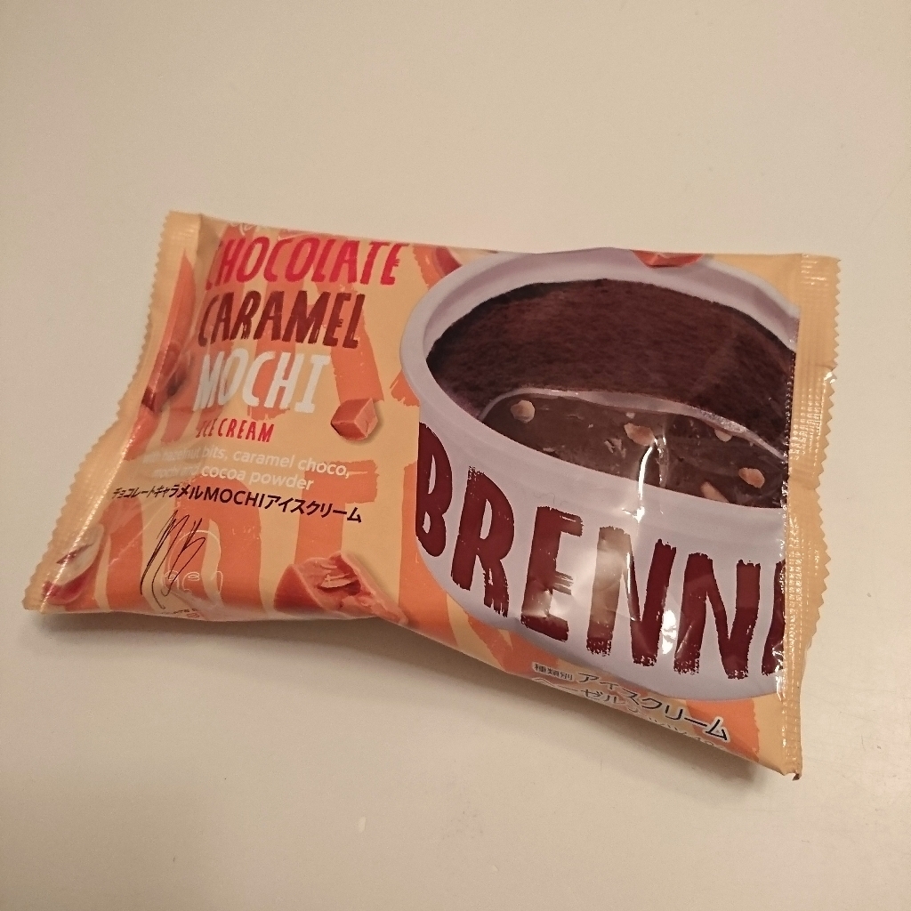 セブン-イレブン マックス ブレナー チョコレートキャラメルMOCHIアイスクリーム