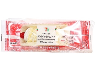 セブン-イレブン もちっとどら ホワイトチョコ＆いちごソース