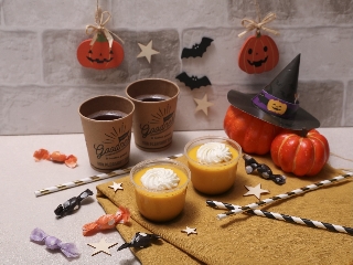 セブン-イレブン とろ生かぼちゃプリン ハロウィンパッケージ