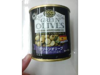 「神戸物産 グリーンオリーブ(ガーリックペースト詰め) 200g(固形量80g)」の商品情報
