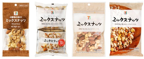 「ミックスナッツ 6袋」の商品情報