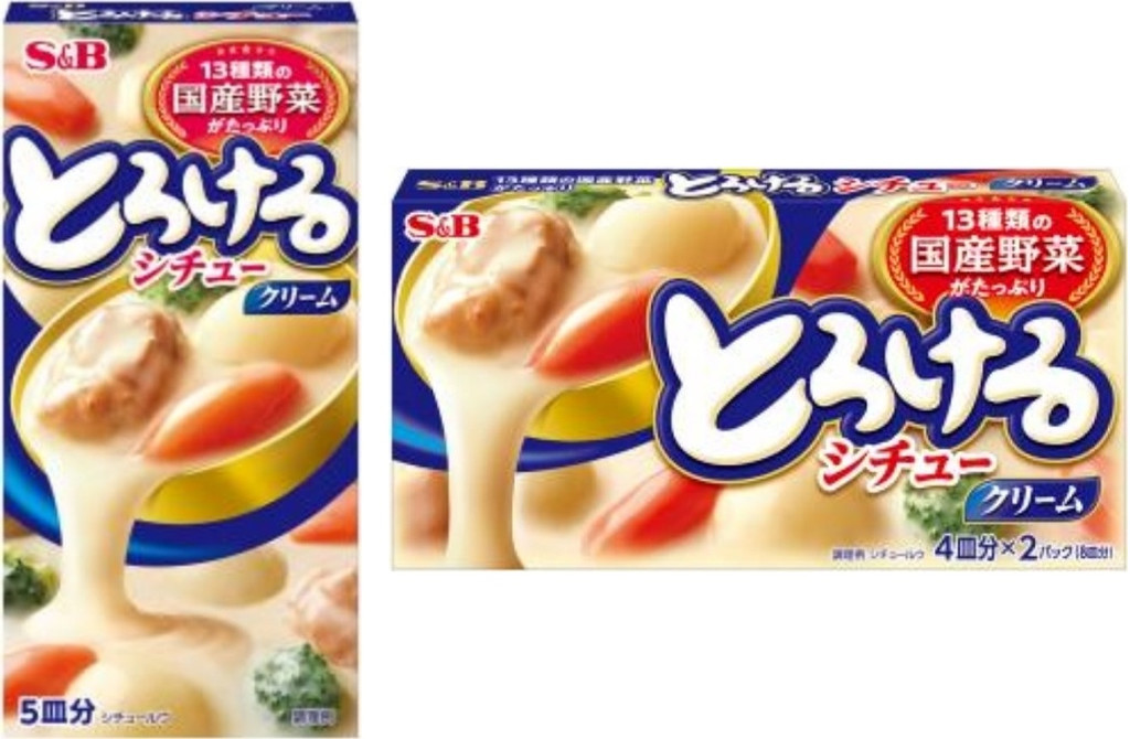 中評価】S＆B とろけるシチュー クリーム 箱160g[ヱスビー食品 ][4901002048150](製造終了)のクチコミ・評価・カロリー情報【もぐナビ】