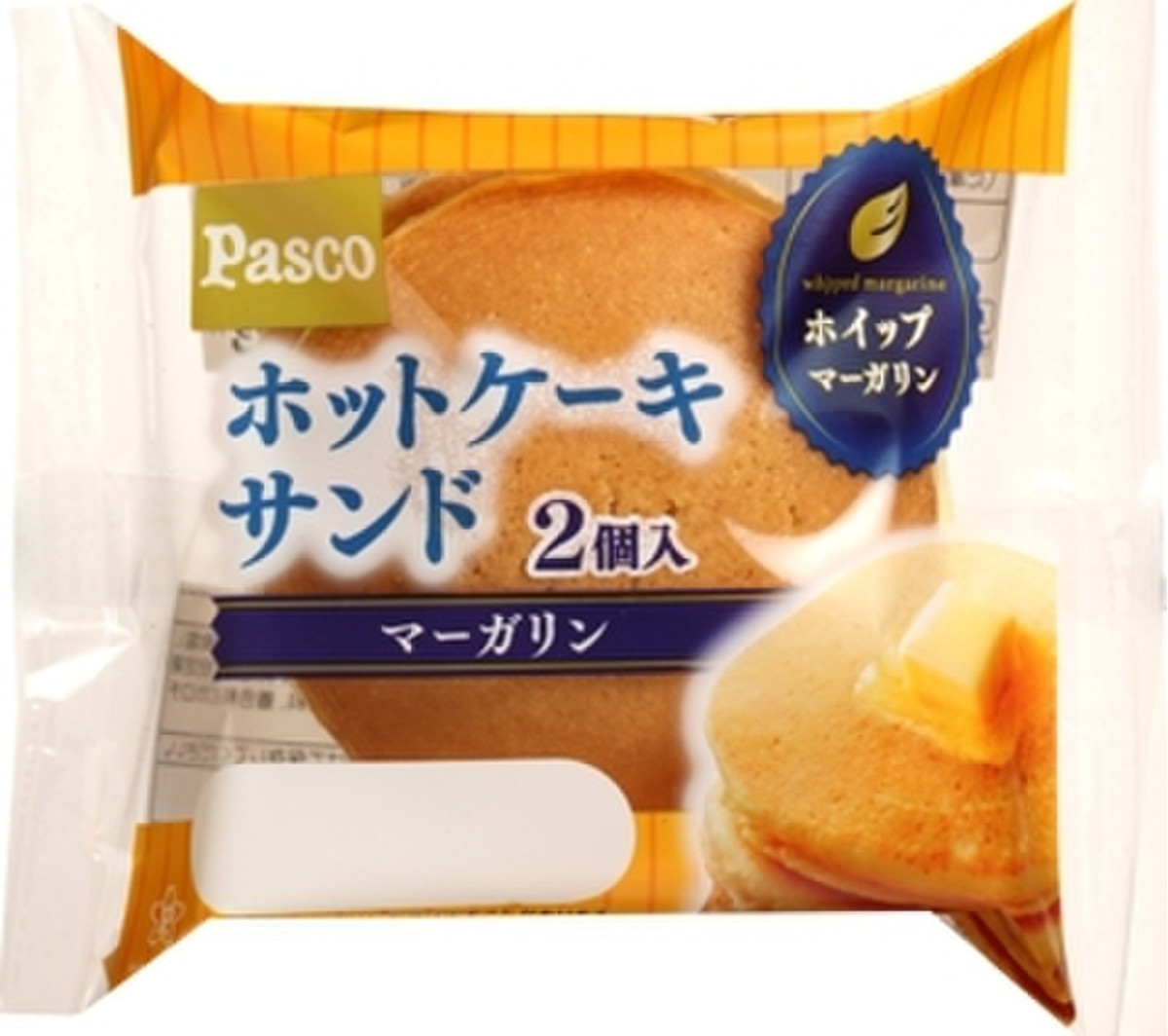 高評価 Pasco ホットケーキサンド マーガリン 袋2個のクチコミ 評価 カロリー情報 もぐナビ