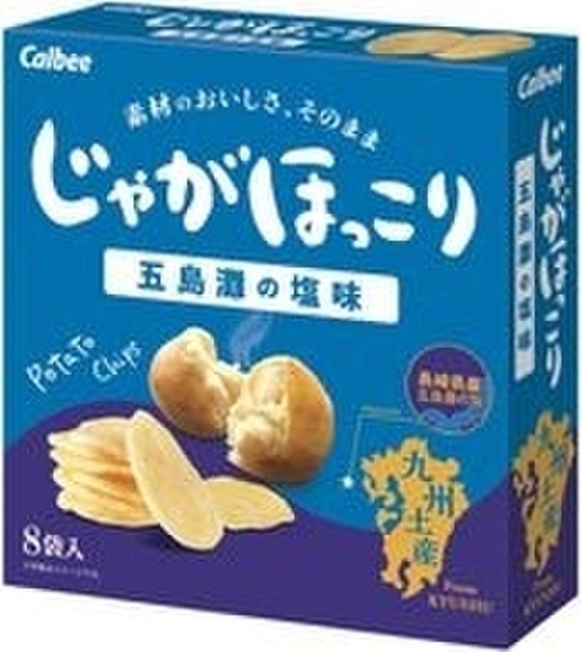 中評価 シンプル カルビー じゃがほっこり 五島灘の塩味 のクチコミ 評価 お豆隊長さん もぐナビ