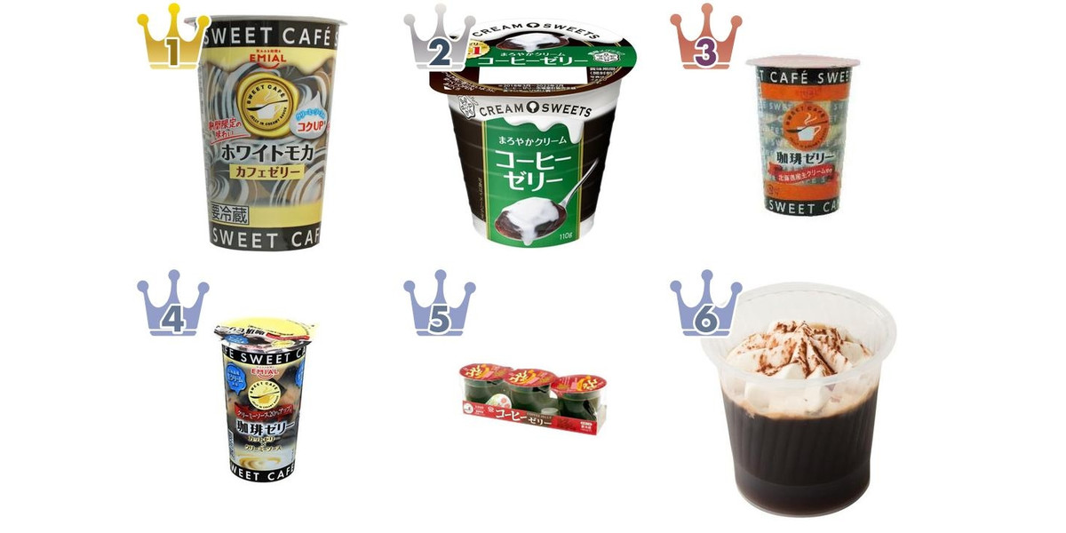 甘さ控えめで食べやすい♪『コーヒーゼリー』の「おすすめ」人気 