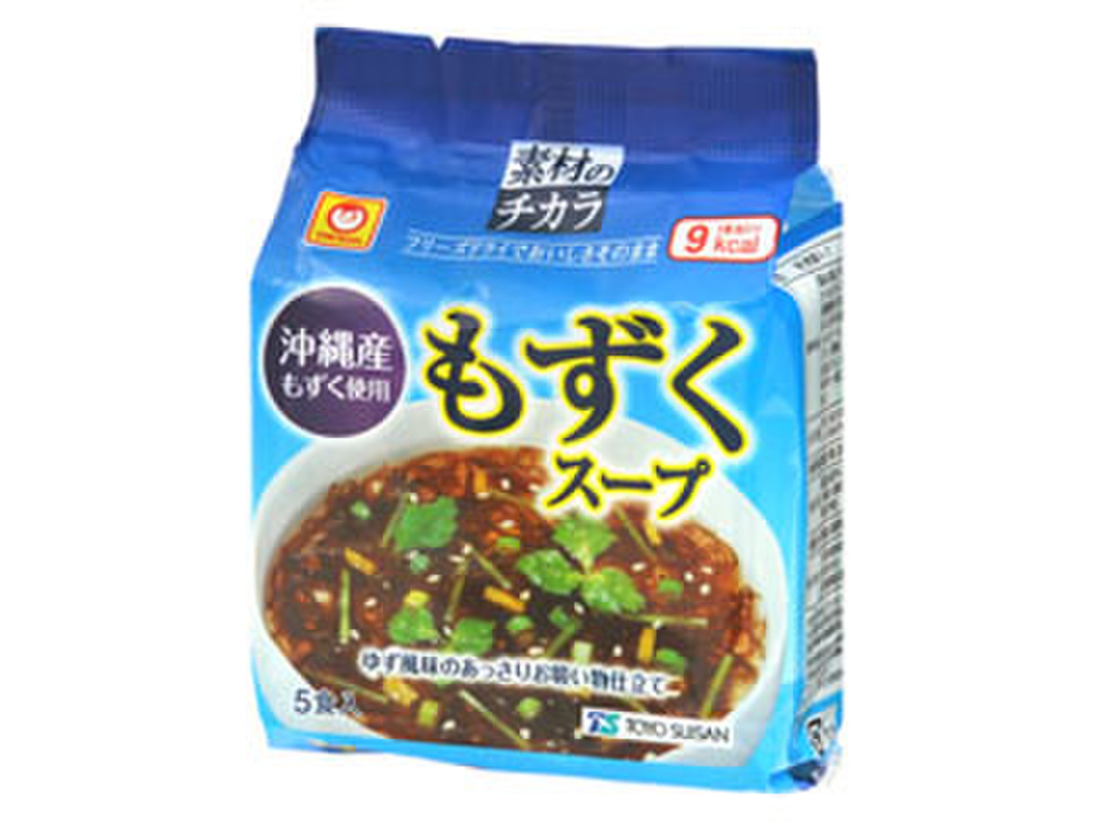 中評価 マルちゃん 沖縄産もずくスープ 袋3 6g 5 製造終了 のクチコミ 評価 カロリー 値段 価格情報 もぐナビ