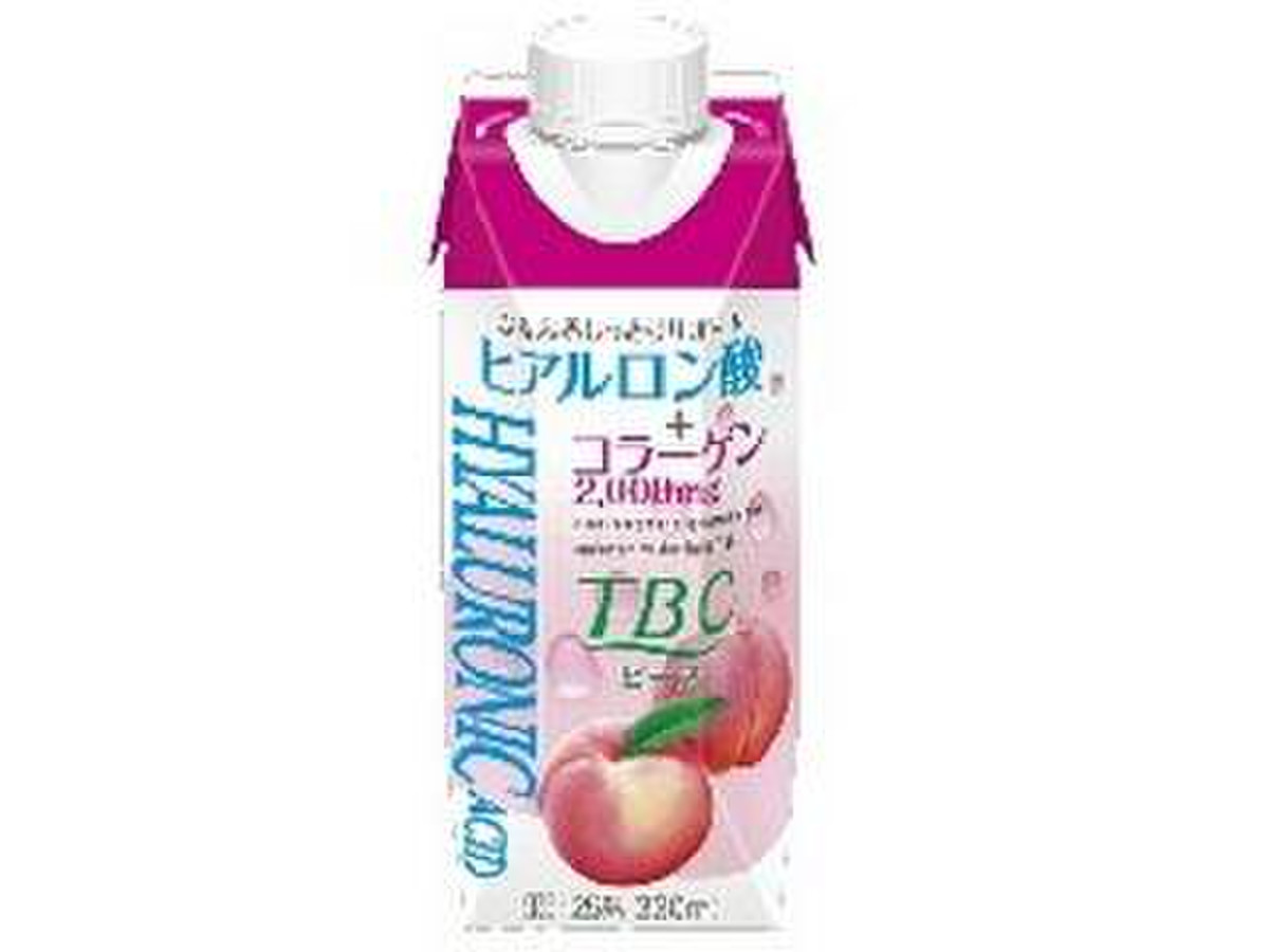 高評価 森永 Tbc ヒアルロン酸 コラーゲン ピーチ パック330ml 製造終了 のクチコミ 評価 カロリー 値段 価格情報 もぐナビ