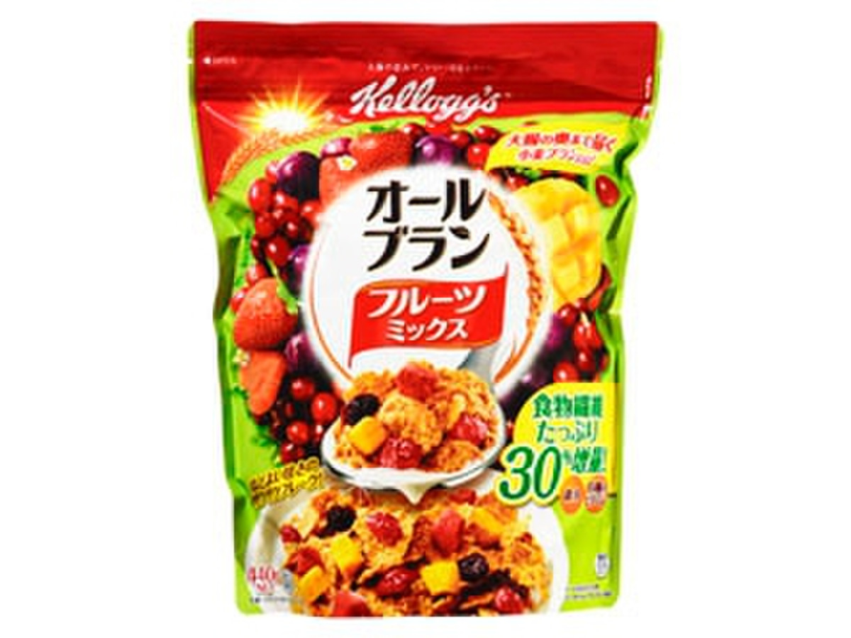 高評価 食べやすい ケロッグ オールブラン フルーツミックス のクチコミ 評価 Mmmさん もぐナビ