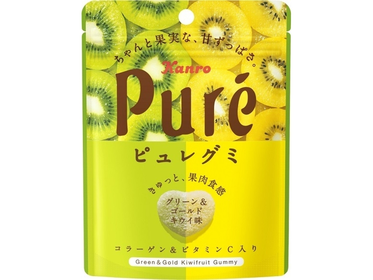 高評価 カンロ ピュレグミ グリーン ゴールドキウイのクチコミ 評価 カロリー情報 もぐナビ