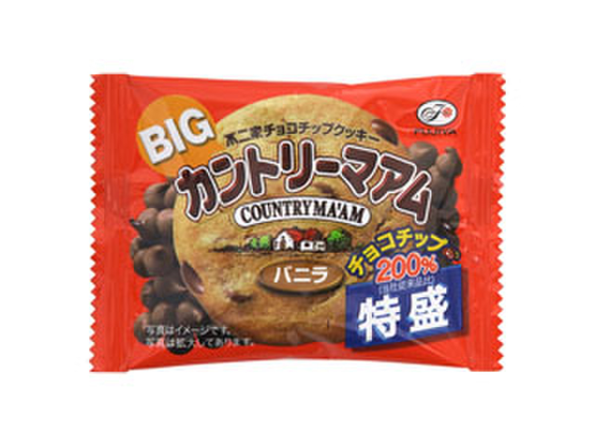 高評価 不二家 Bigカントリーマアム チョコチップ特盛 バニラ 袋1枚のクチコミ 評価 カロリー 値段 価格情報 もぐナビ