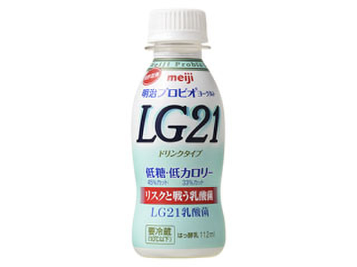 中評価 明治 プロビオヨーグルトlg21 ドリンクタイプ 低糖 低カロリー ボトル112ml 製造終了 のクチコミ 評価 値段 価格情報 もぐナビ