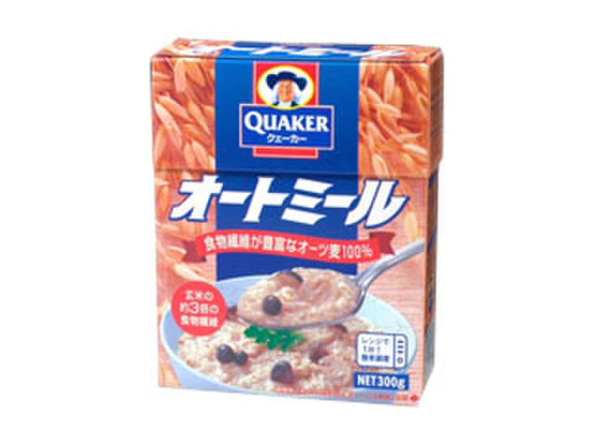 中評価 雪印 クェーカー オートミール 箱300gのクチコミ 評価 カロリー情報 もぐナビ
