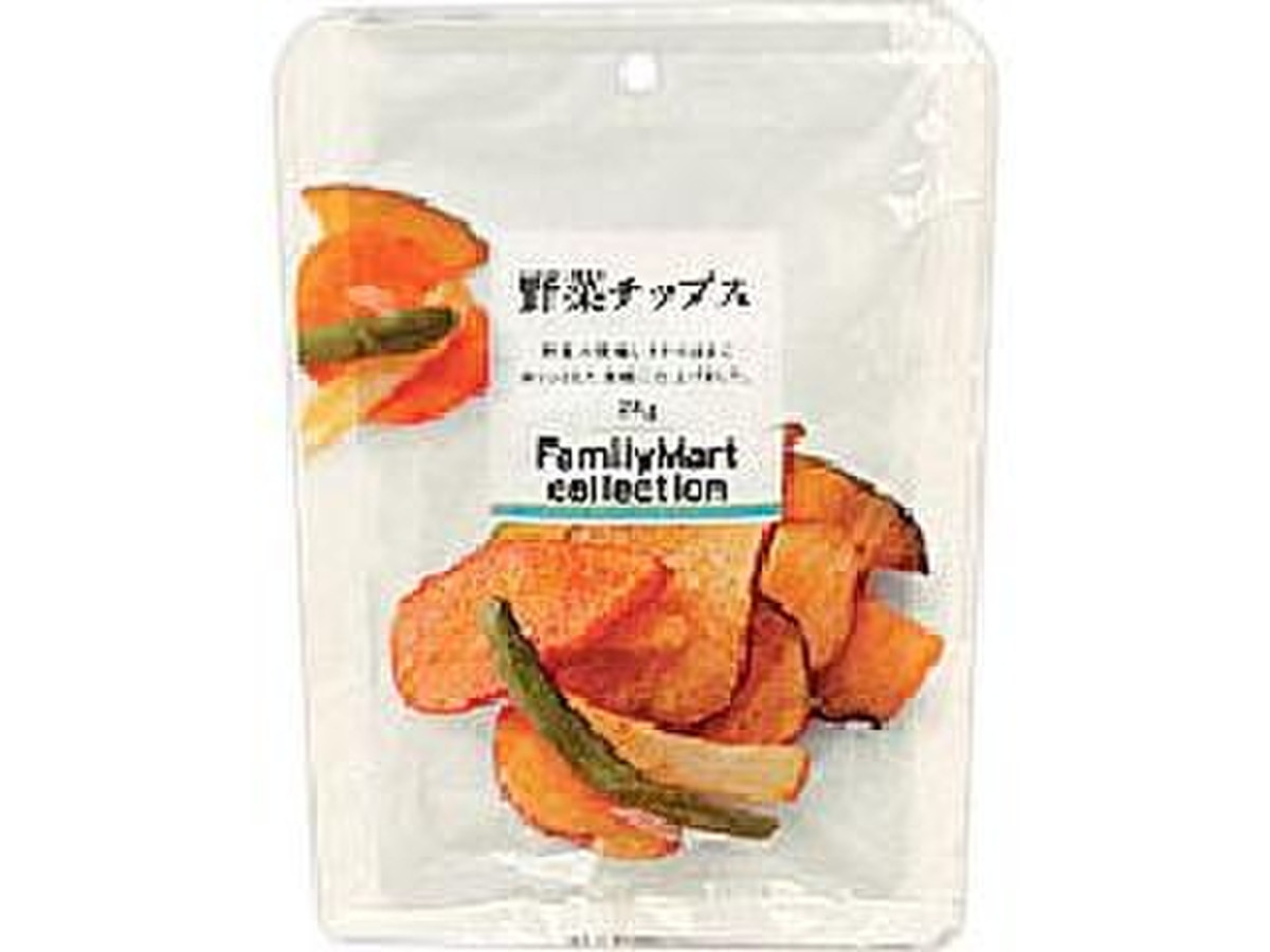 中評価 ファミリーマート ｆａｍｉｌｙｍａｒｔ ｃｏｌｌｅｃｔｉｏｎ 野菜チップスのクチコミ 評価 カロリー 値段 価格情報 もぐナビ