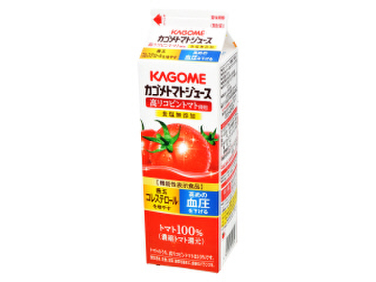 高評価 カゴメ トマトジュース 食塩無添加 パック1000mlのクチコミ 評価 商品情報 もぐナビ