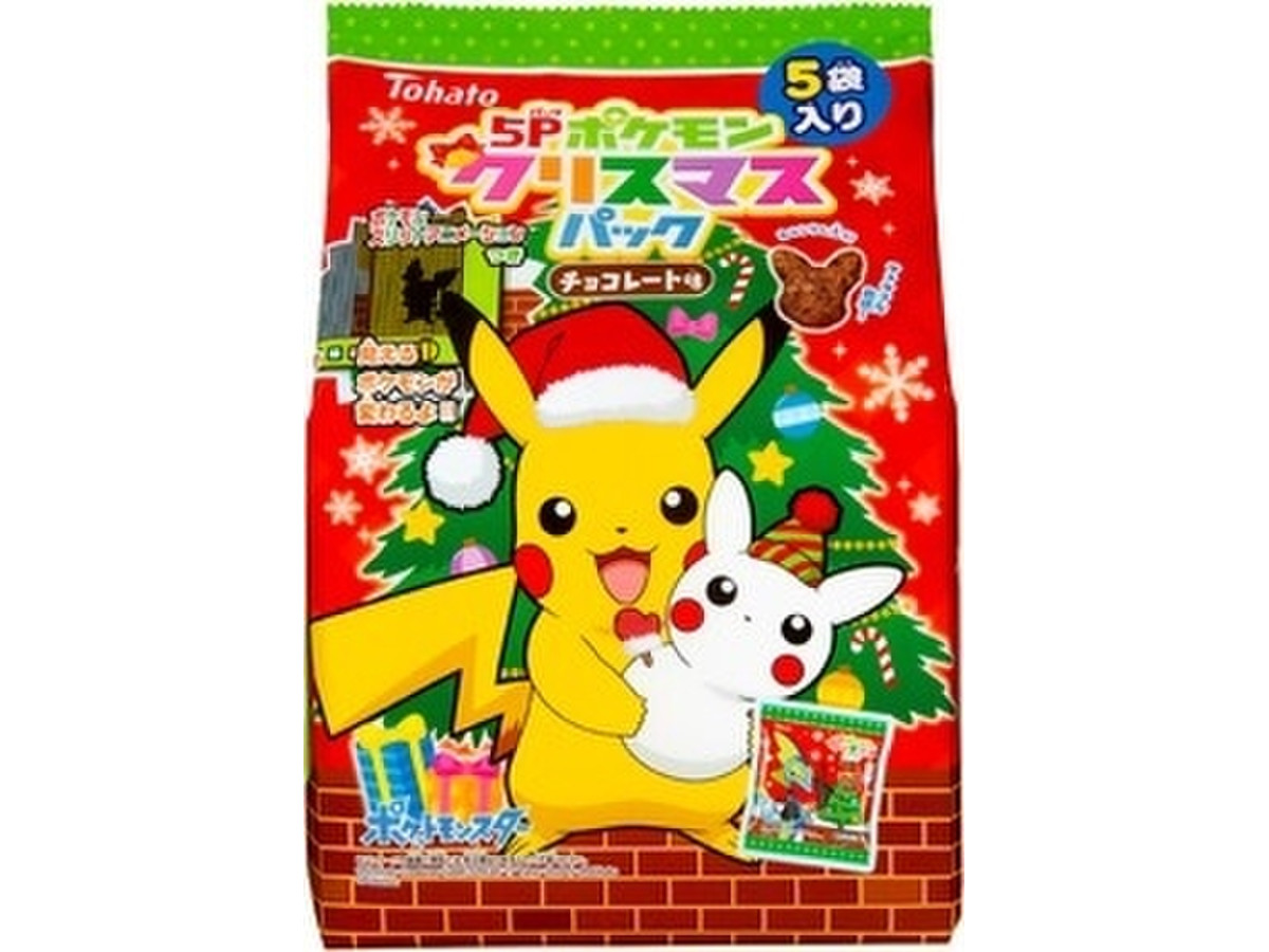 東ハト ポケモンクリスマスパック チョコレート味のクチコミ 評価 カロリー 値段 価格情報 もぐナビ