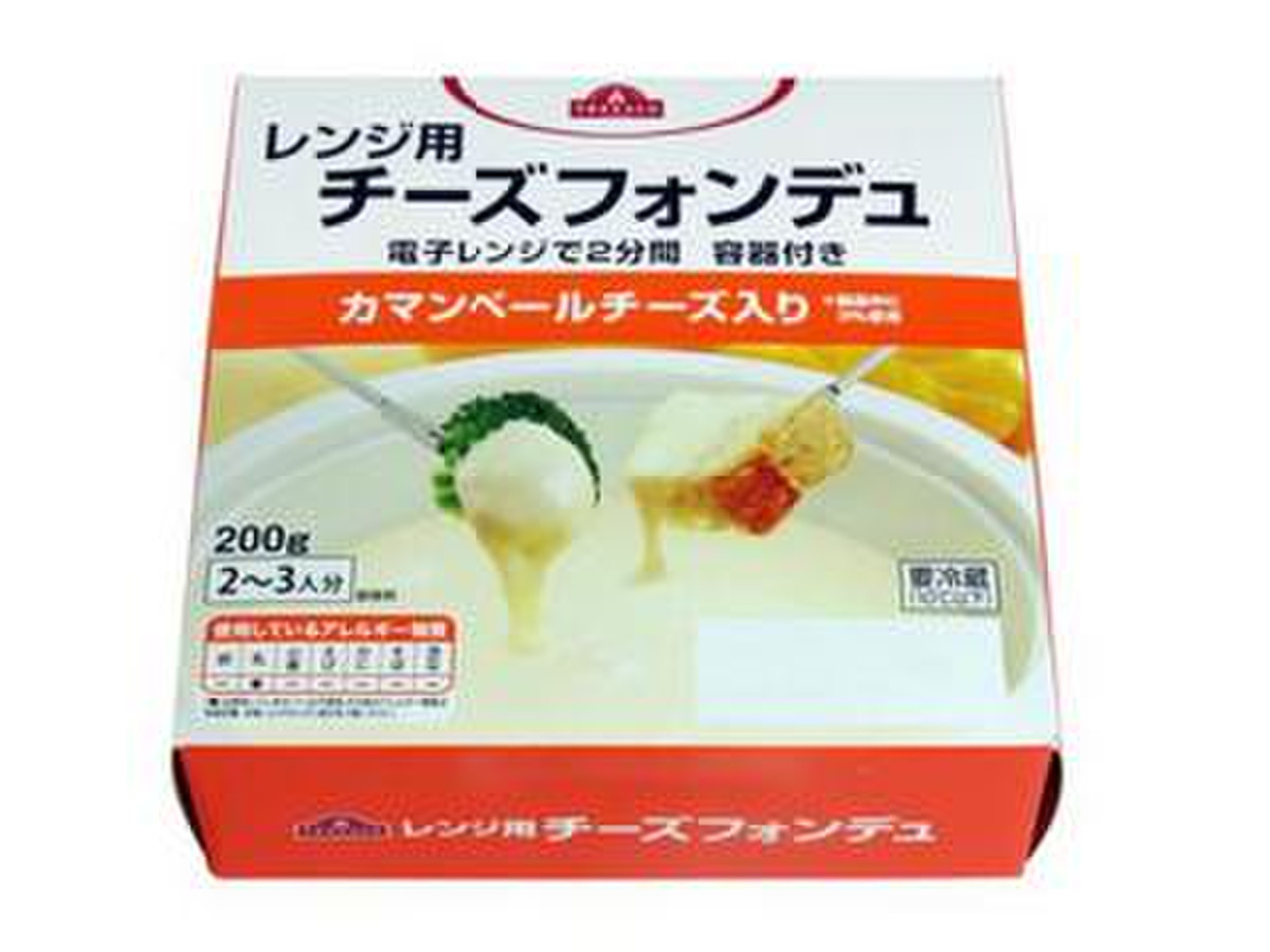 高評価 普通に美味しいです トップバリュ レンジ用チーズフォンデュ のクチコミ 評価 かんにゃまんさん もぐナビ