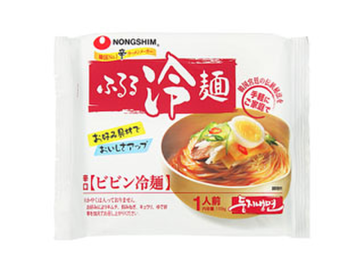 中評価 農心 ふるる冷麺 辛口ビビン冷麺 袋159gの口コミ 評価 商品