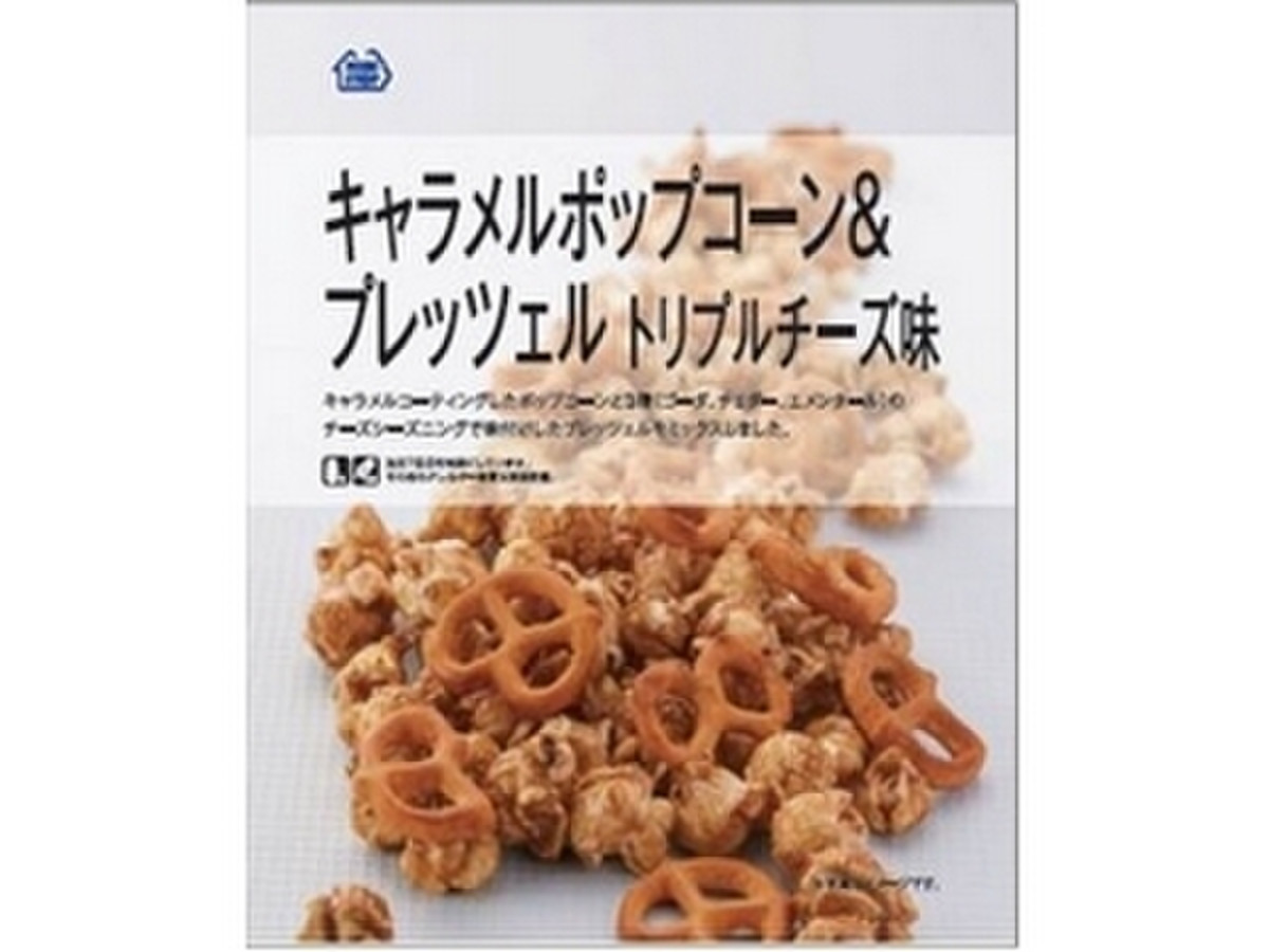 中評価 ミニストップ キャラメルポップコーン プレッツェル トリプルチーズ味のクチコミ 評価 値段 価格情報 もぐナビ