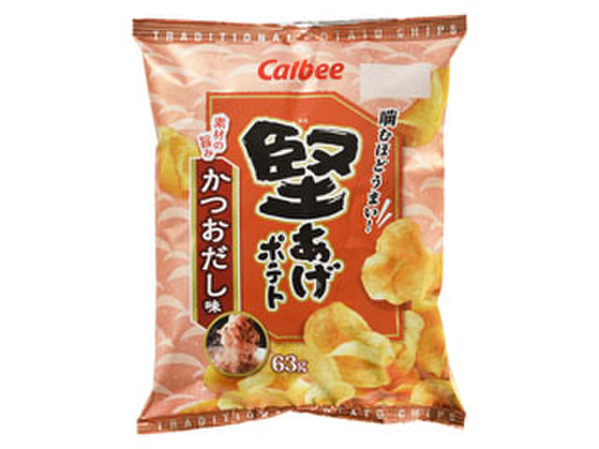 中評価 カルビー 堅あげポテト かつおだし味のクチコミ 評価 商品情報 もぐナビ
