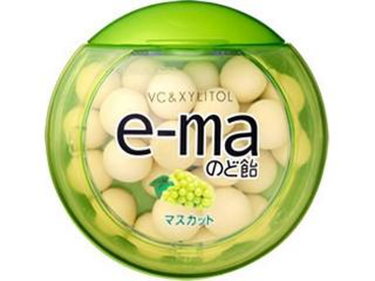 Uha味覚糖 E Maのど飴 マスカット ケース33g
