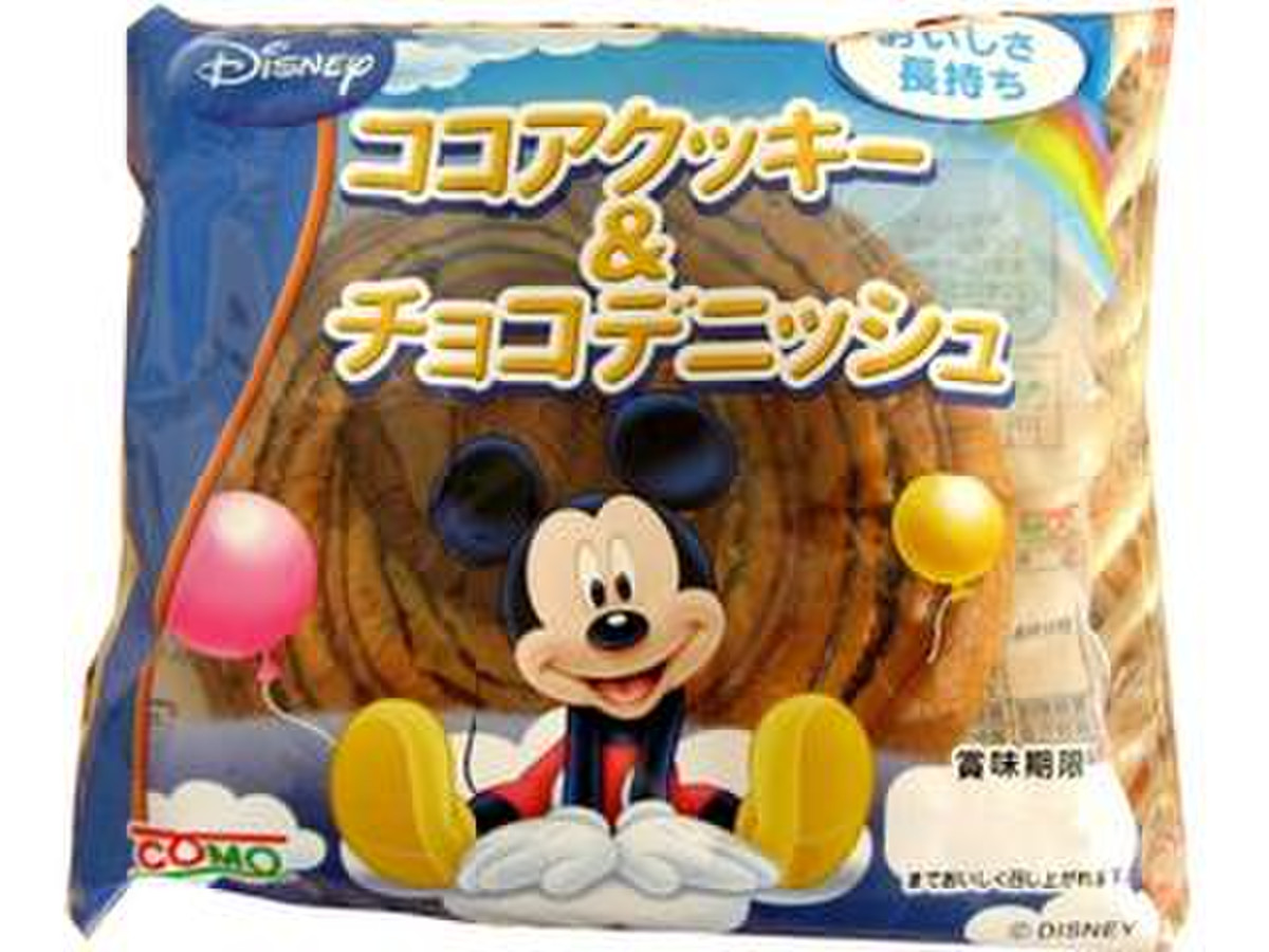 コモ ディズニー ココアクッキー チョコデニッシュのクチコミ 評価 カロリー情報 もぐナビ