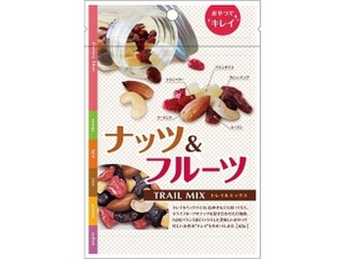 中評価 共立食品 ナッツ フルーツ トレイルミックス 袋55g 製造終了 のクチコミ 評価 商品情報 もぐナビ