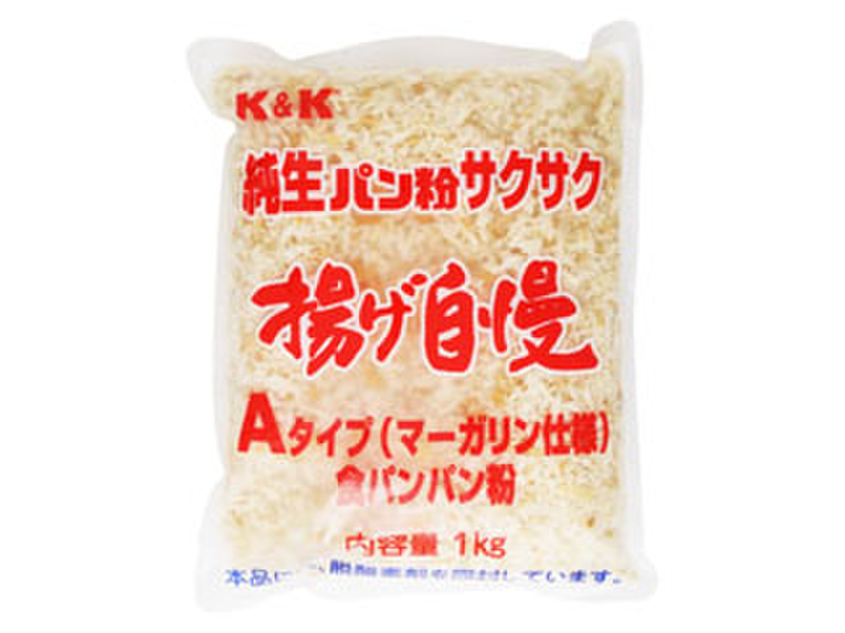 K K 純生パン粉サクサク 揚げ自慢 Aタイプマーガリン仕様 食パンパン粉 袋1kgの口コミ 評価 商品情報 もぐナビ