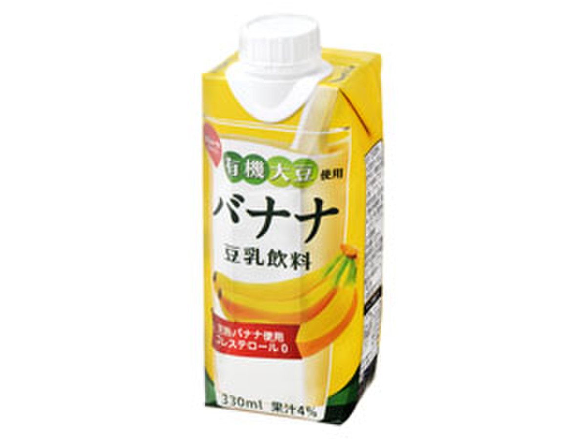 高評価 バナナソイミルク スジャータめいらく 有機大豆バナナ豆乳飲料 のクチコミ 評価 レビュアーさん もぐナビ