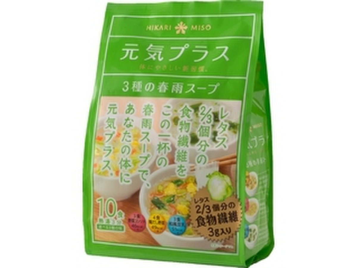 中評価 ひかり味噌 元気プラス 食物繊維入り春雨スープのクチコミ 評価 値段 価格情報 もぐナビ