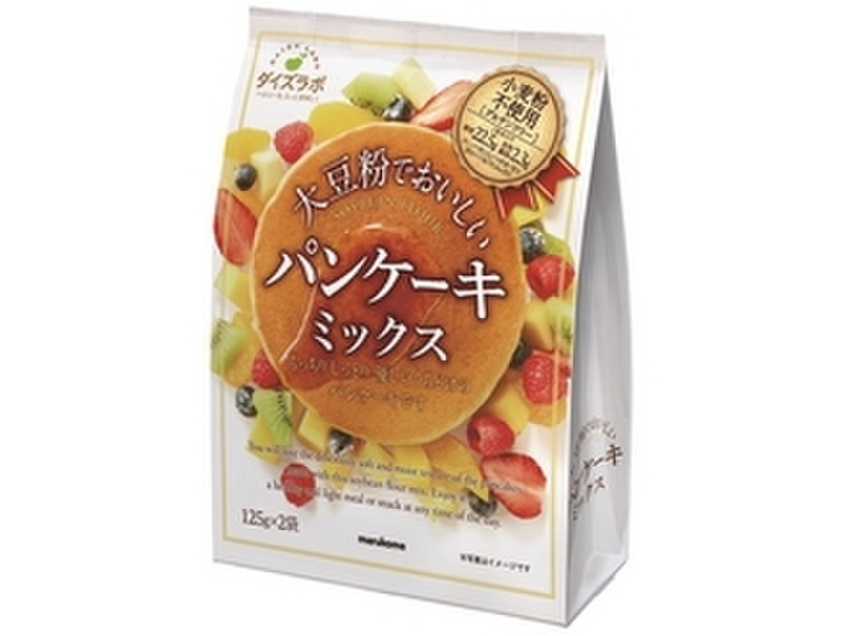 高評価 大豆粉っぽくないです マルコメ ダイズラボ パンケーキミックス のクチコミ 評価 こむたさん もぐナビ